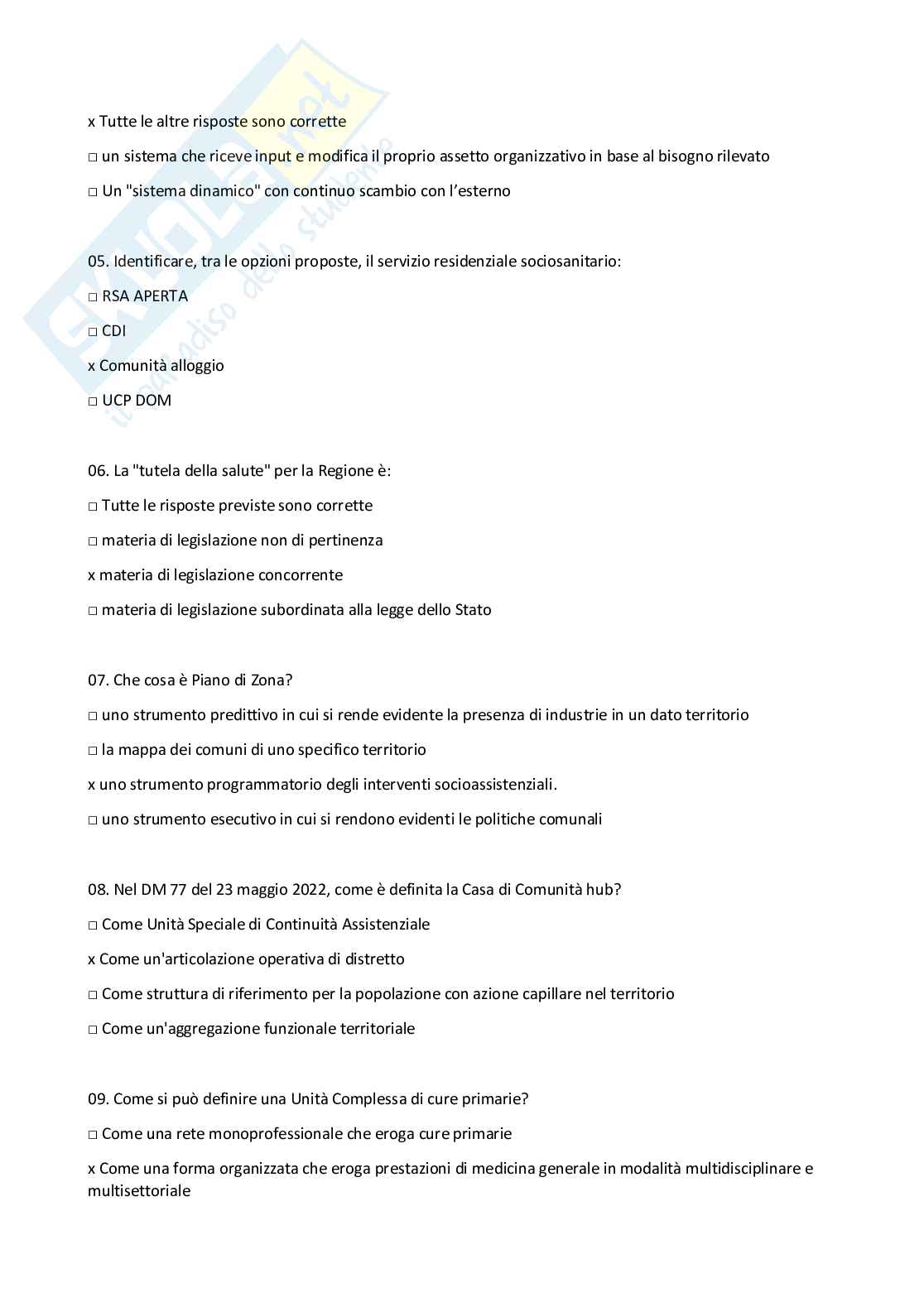 G2- organizzazione e gestione dei servizi sanitari-master coordinamento delle professioni sanitarie  Pag. 26