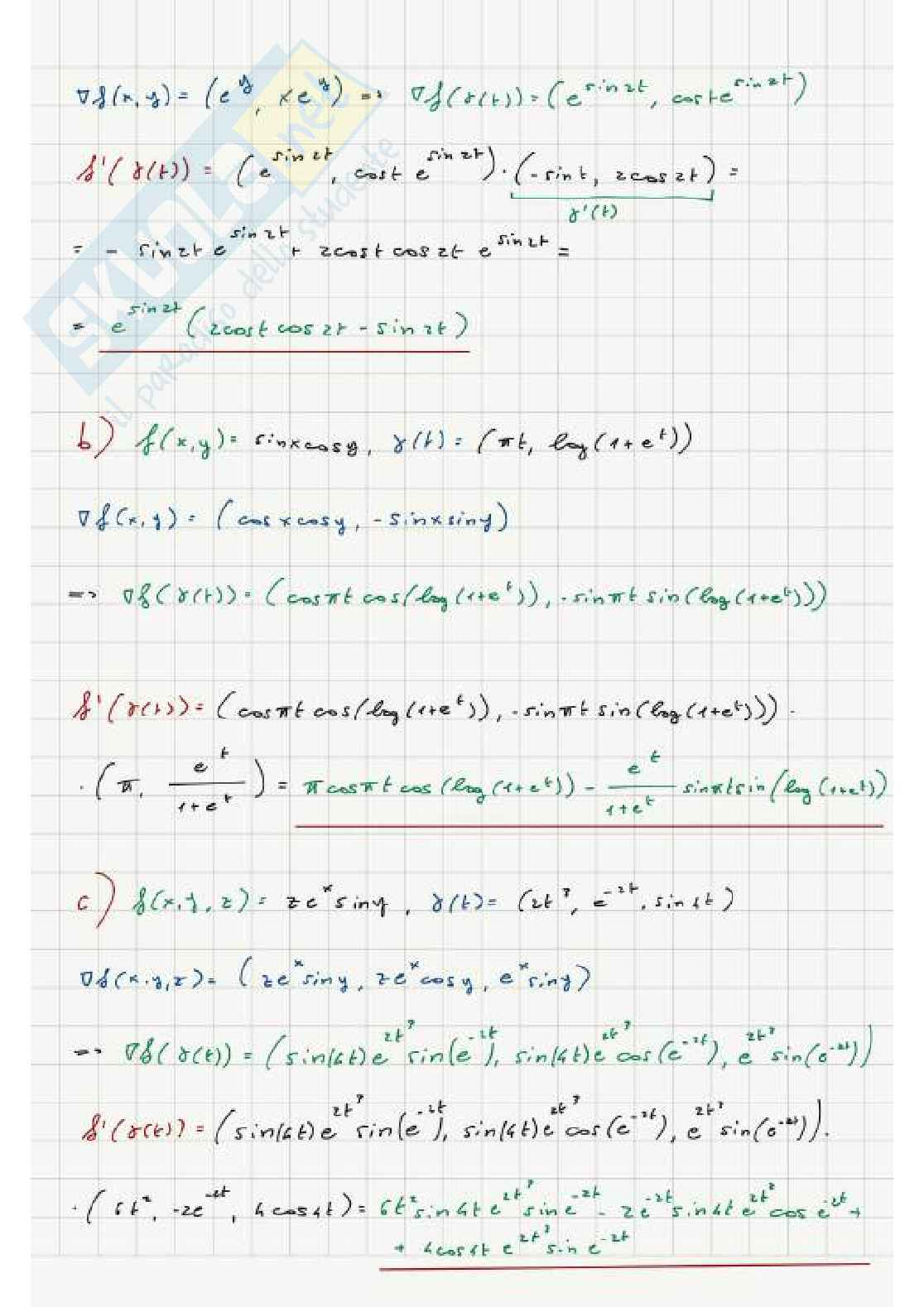 Esercizi e prove d'esame di Analisi matematica 2 Pag. 41