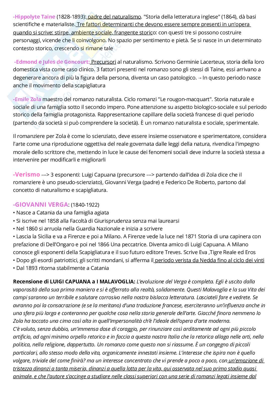 Appunti corso Forme dell'espressione letteraria, primo semestre Pag. 16