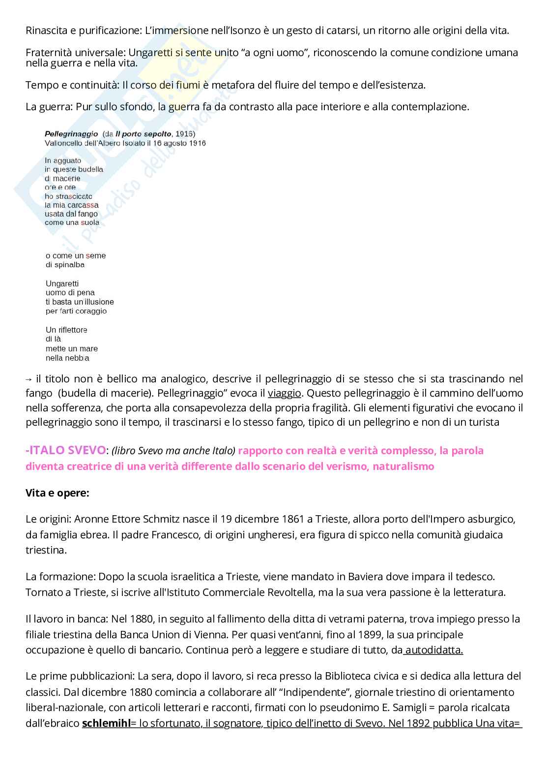 Appunti corso Forme dell'espressione letteraria, primo semestre Pag. 36