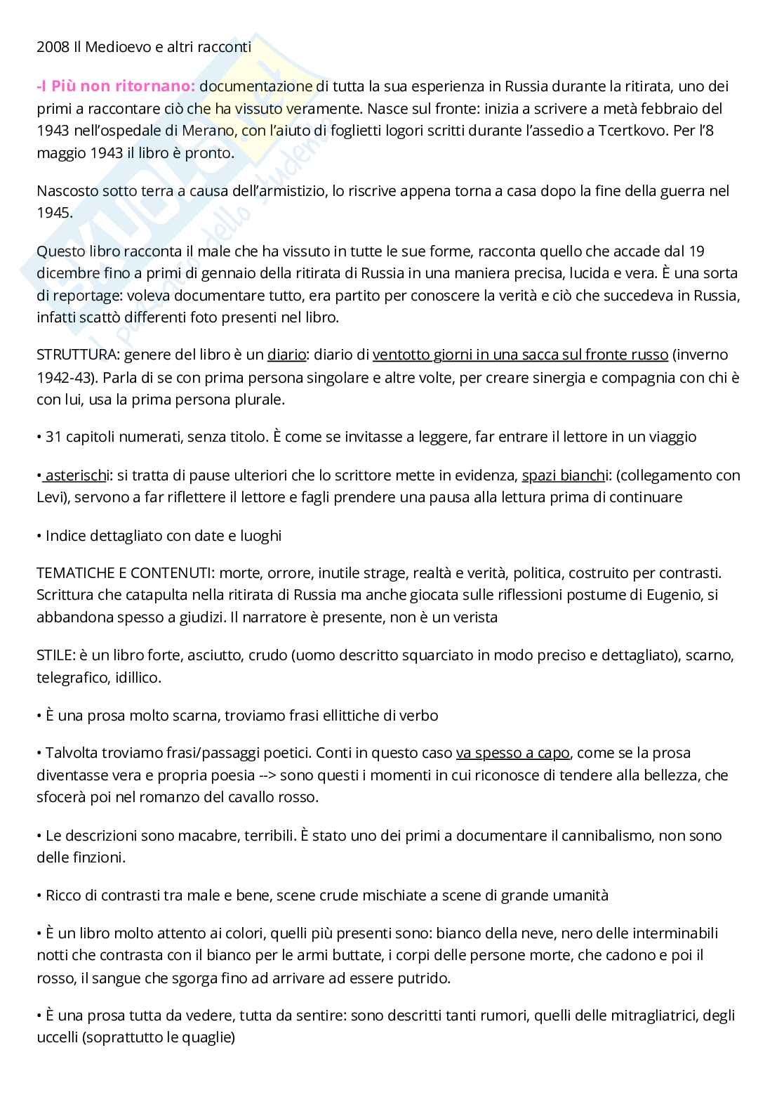 Appunti corso Forme dell'espressione letteraria, primo semestre Pag. 71