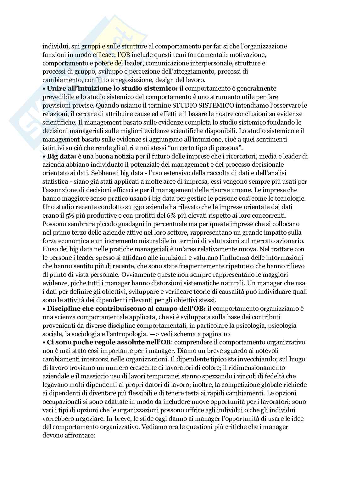 Appunti di Organizzazione aziendale  Pag. 2