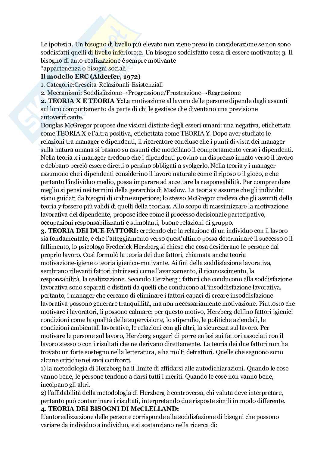 Appunti di Organizzazione aziendale  Pag. 21