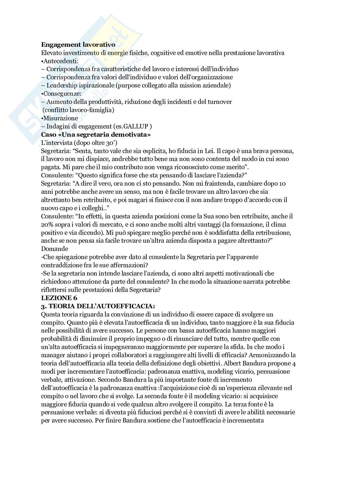 Appunti di Organizzazione aziendale  Pag. 26