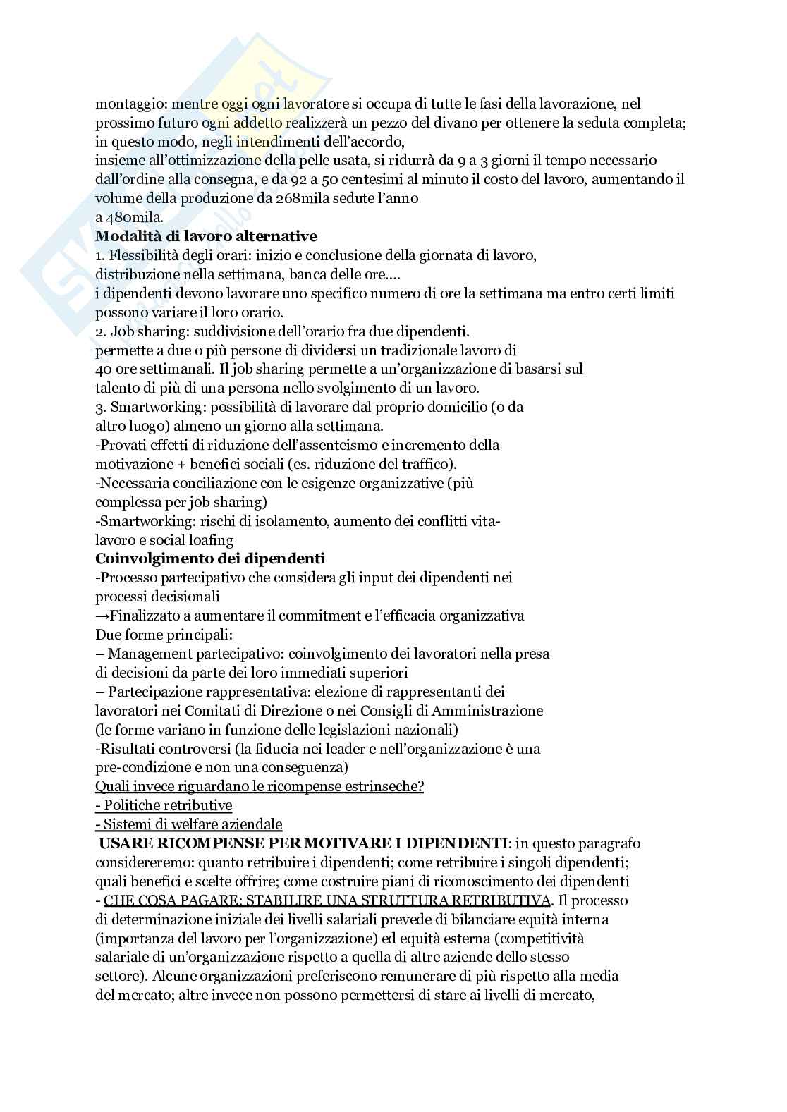 Appunti di Organizzazione aziendale  Pag. 36