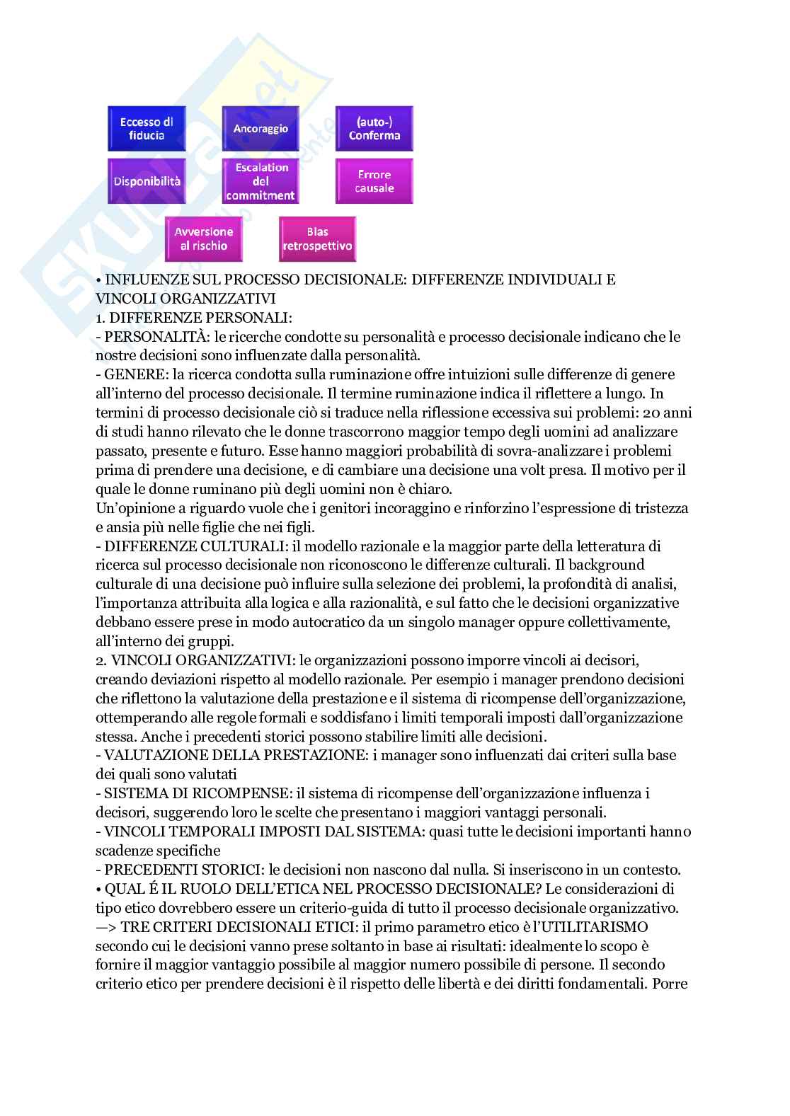 Appunti di Organizzazione aziendale  Pag. 46