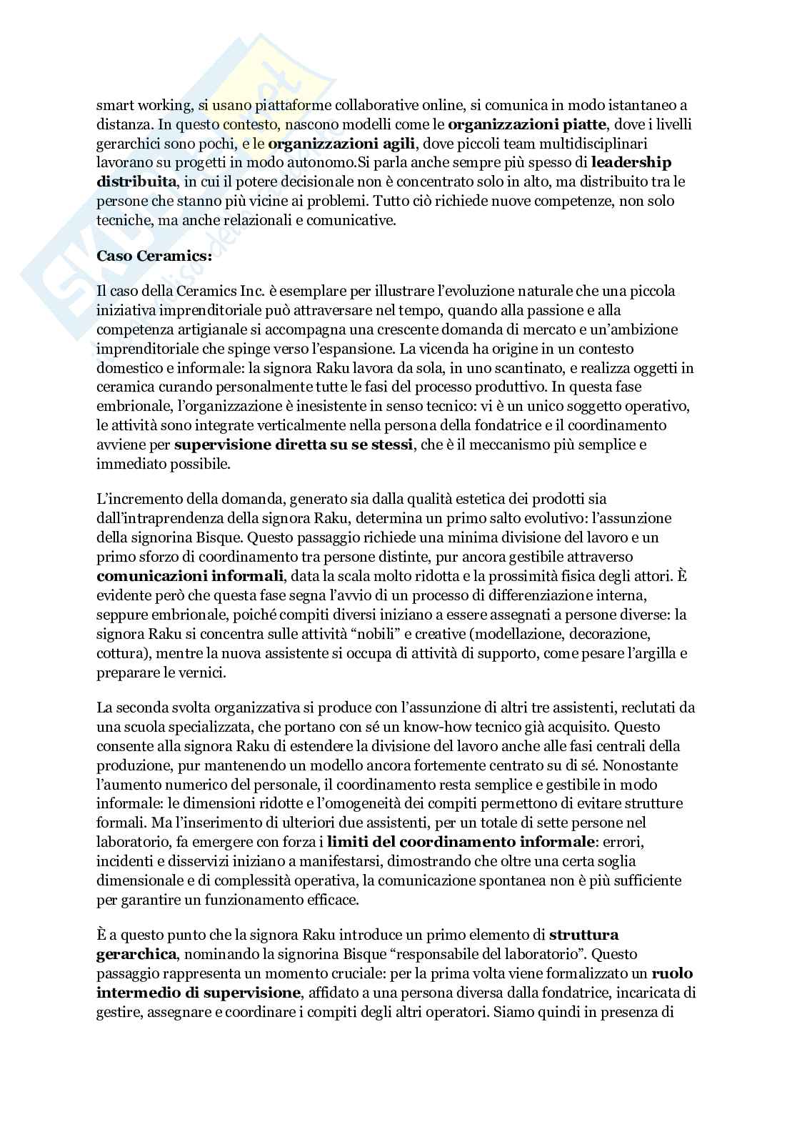 Appunti di Organizzazione aziendale  Pag. 71