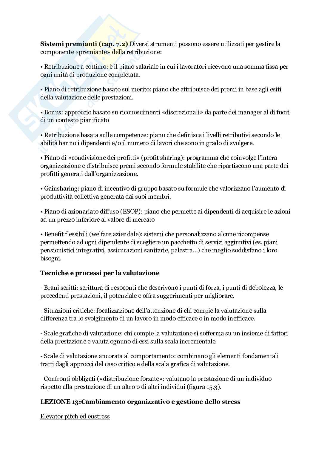 Appunti di Organizzazione aziendale  Pag. 76
