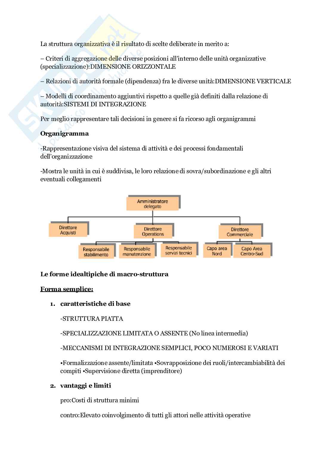 Appunti di Organizzazione aziendale  Pag. 81
