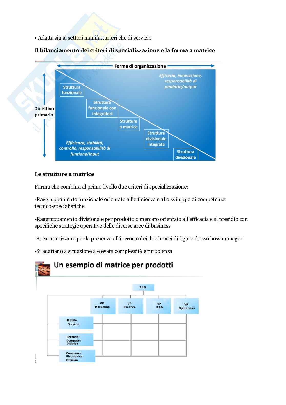 Appunti di Organizzazione aziendale  Pag. 91