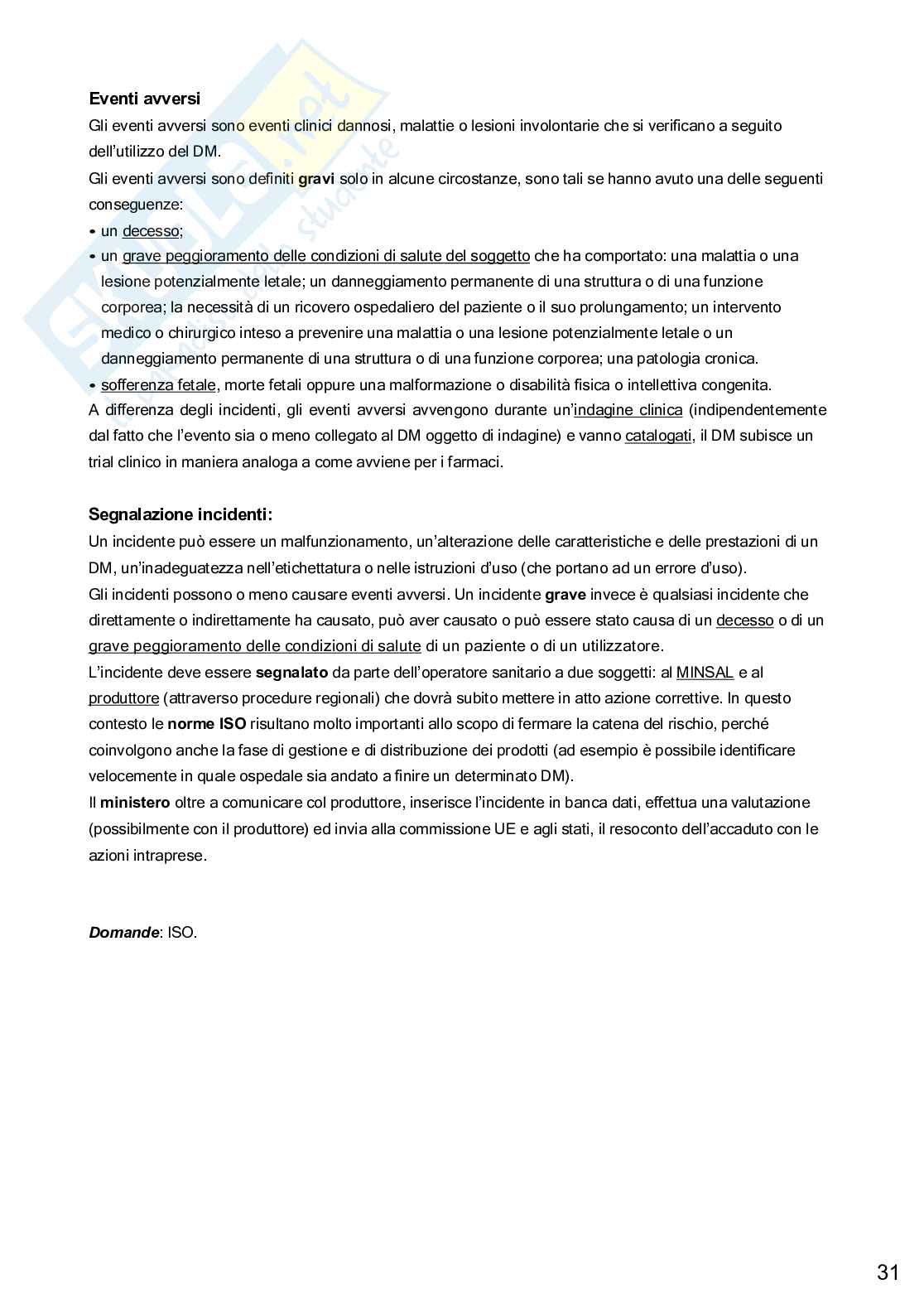 Appunti completi esame Forme farmaceutiche innovative e dispositivi medici Pag. 31