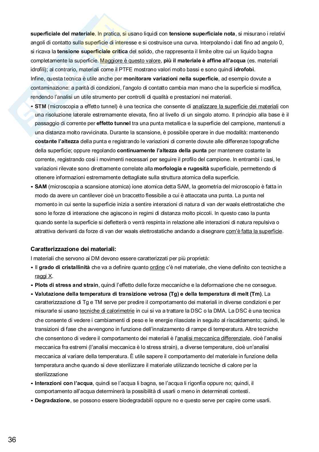 Appunti completi esame Forme farmaceutiche innovative e dispositivi medici Pag. 36