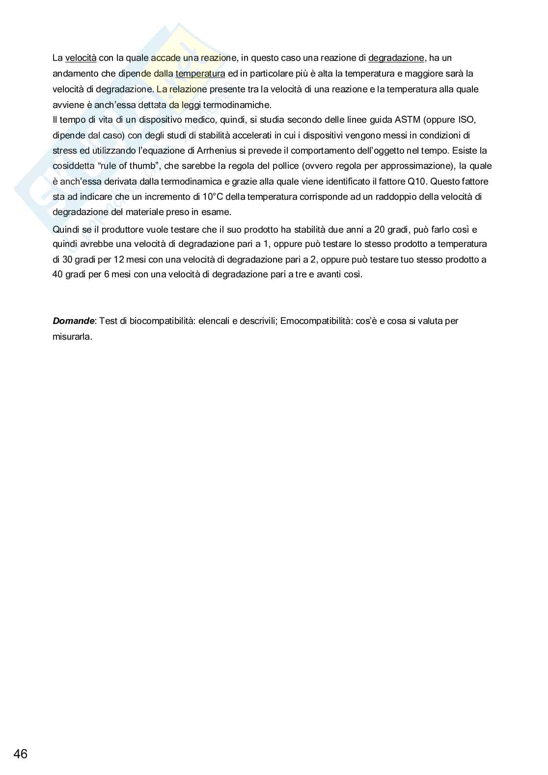 Appunti completi esame Forme farmaceutiche innovative e dispositivi medici Pag. 46
