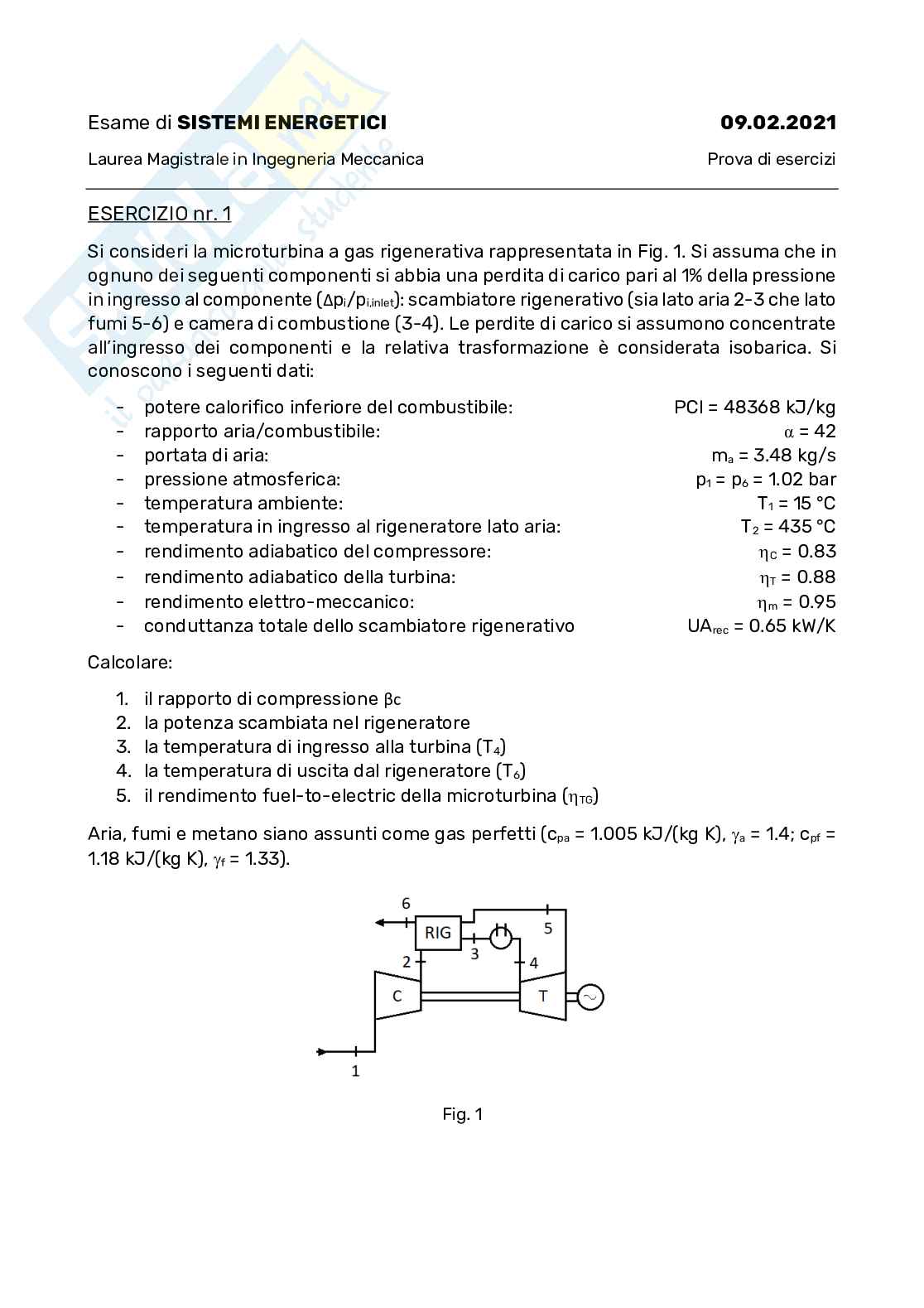 Esercitazione Sistemi energetici Pag. 86