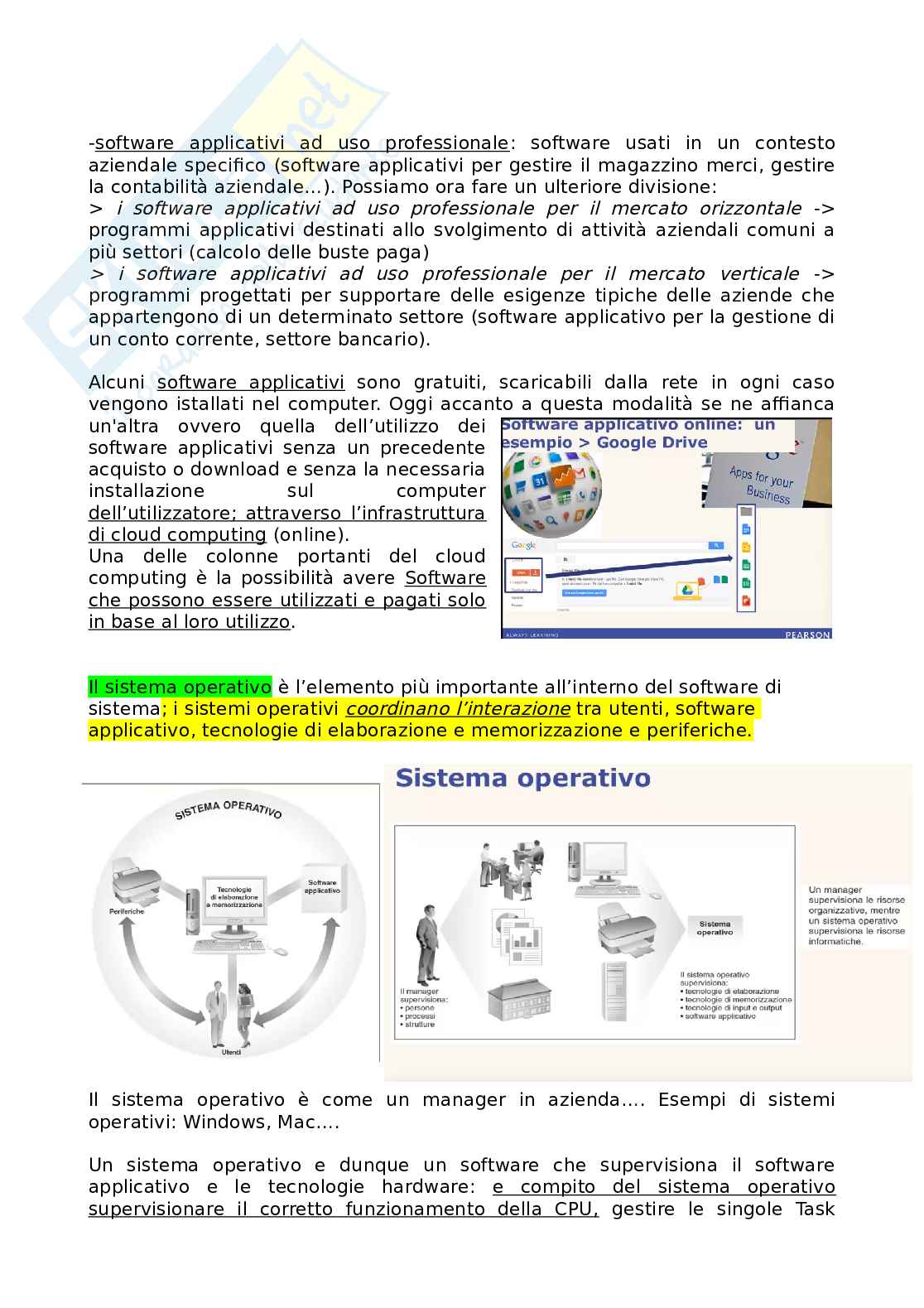 Sistemi informativi e Trend digitali - Appunti totali Pag. 11
