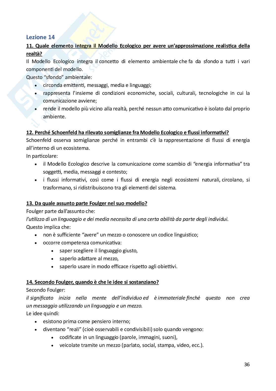 Comunicazione d’impresa – Paniere risposte aperte completo (361) Pag. 36