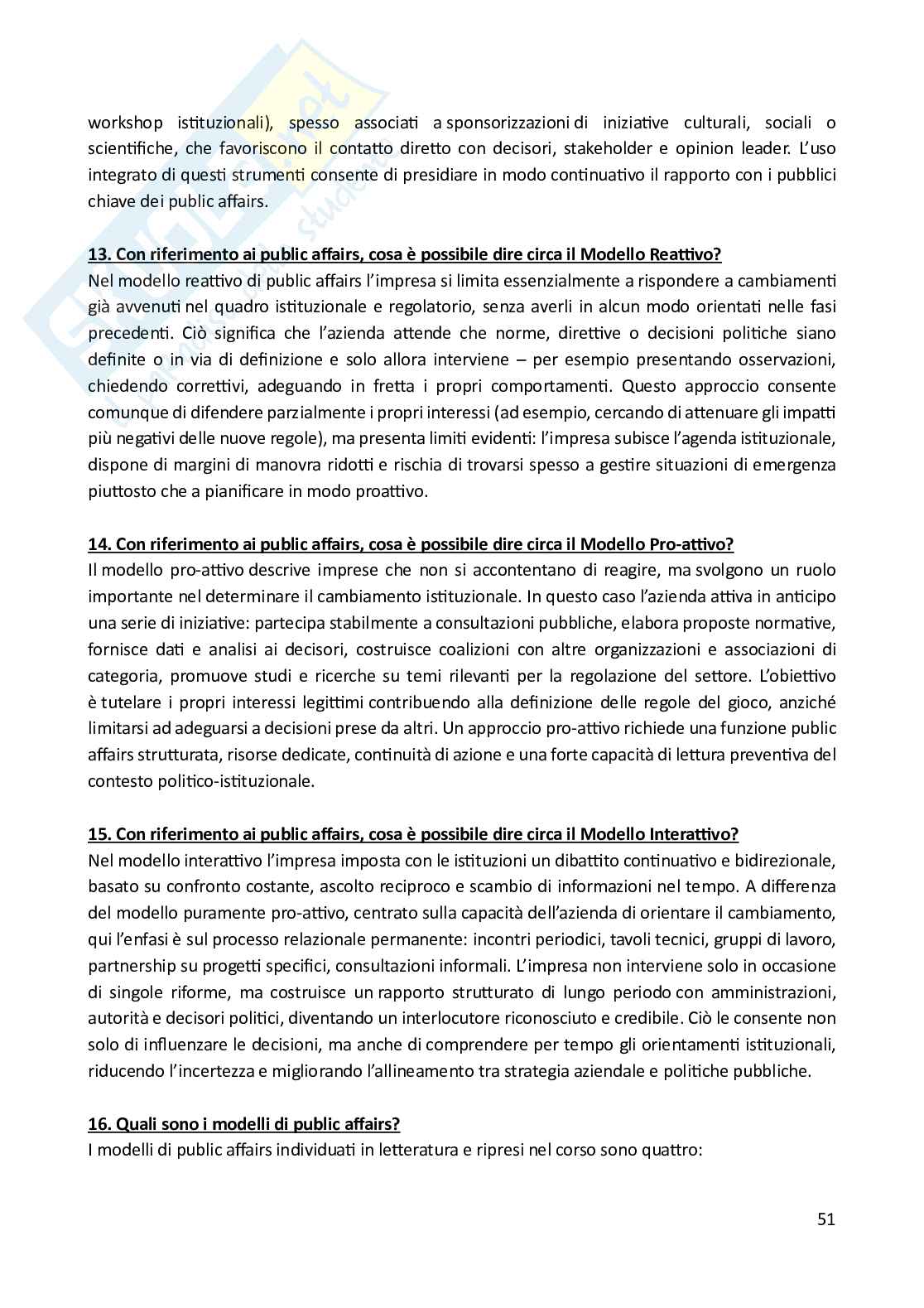 Comunicazione d’impresa – Paniere risposte aperte completo (361) Pag. 51