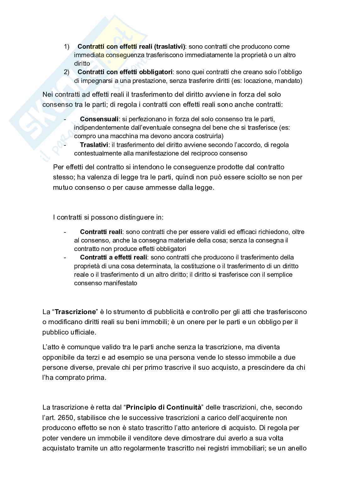 Riassunto esame Istituzioni di diritto privato, Prof. Schiavone Giovanni, libro consigliato Manuale di Diritto privato  , Torrente, Schlesinger Pag. 26