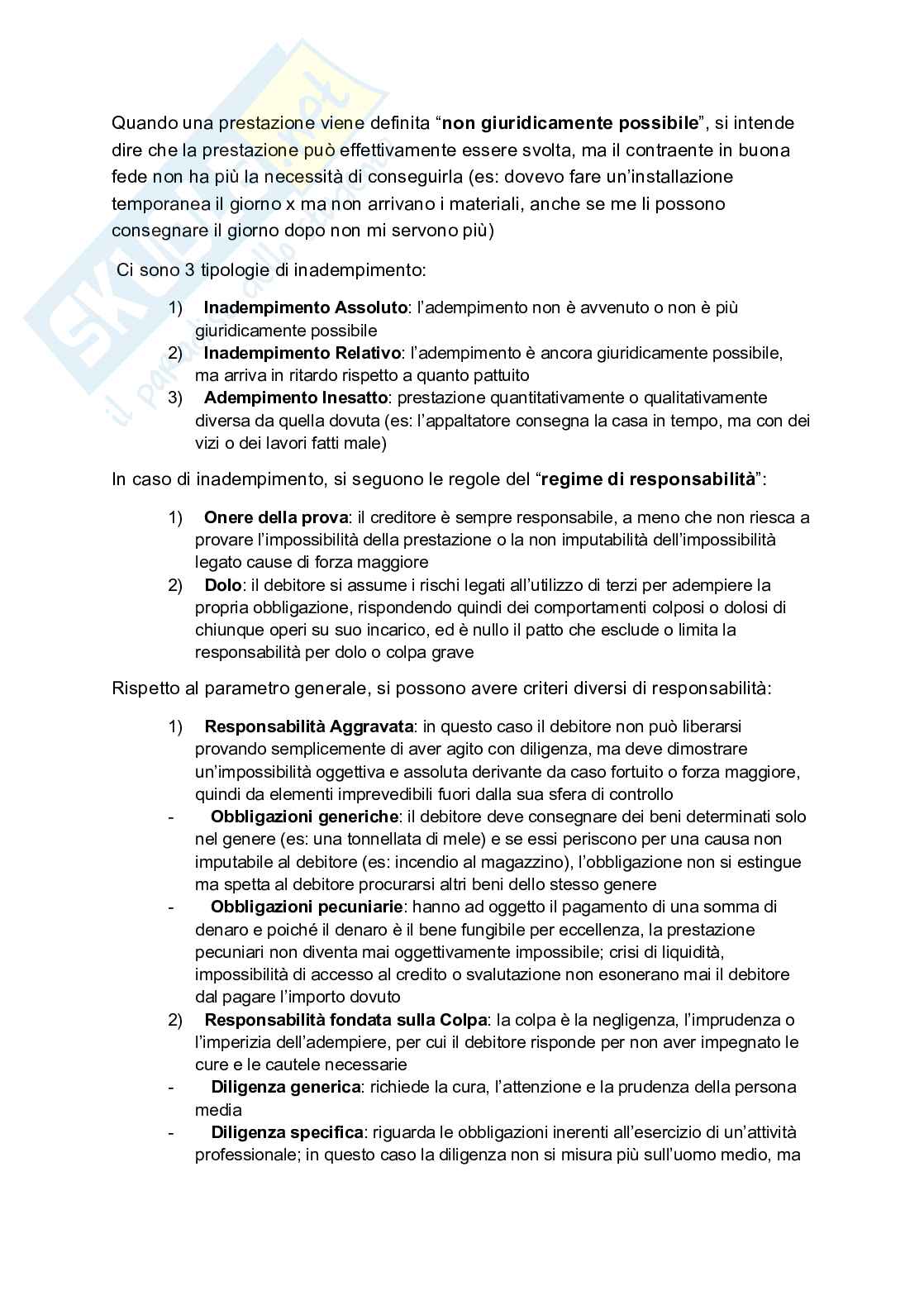 Riassunto esame Istituzioni di diritto privato, Prof. Schiavone Giovanni, libro consigliato Manuale di Diritto privato  , Torrente, Schlesinger Pag. 36