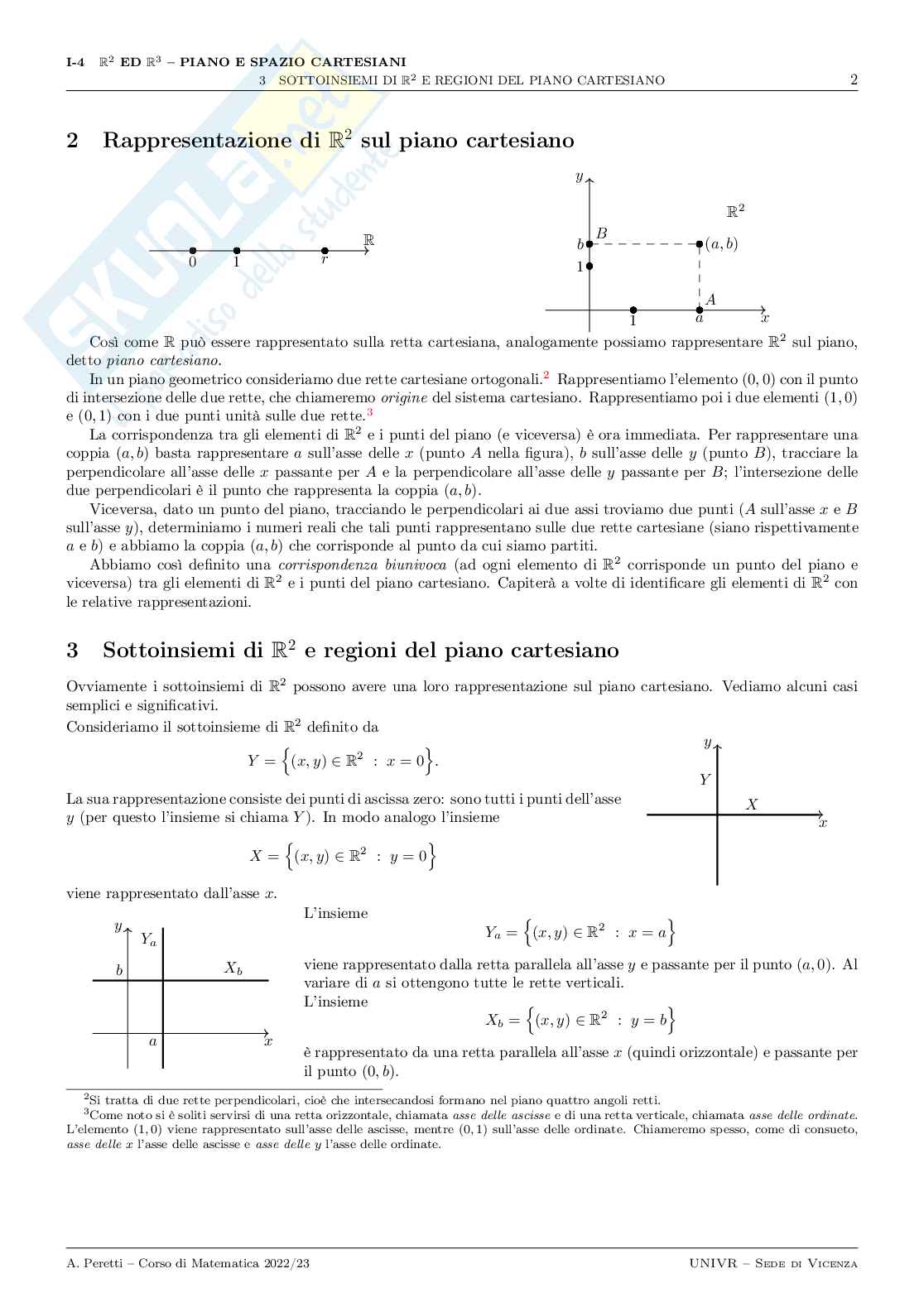  Matematica e elementi di statistica Pag. 2