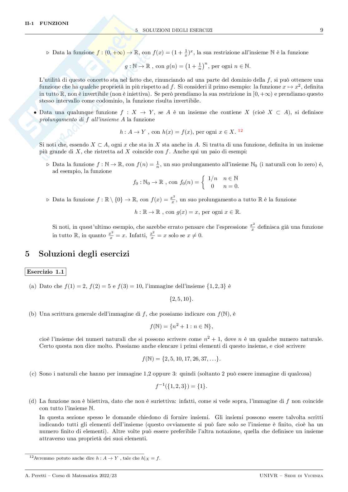  Matematica e elementi di statistica Pag. 36