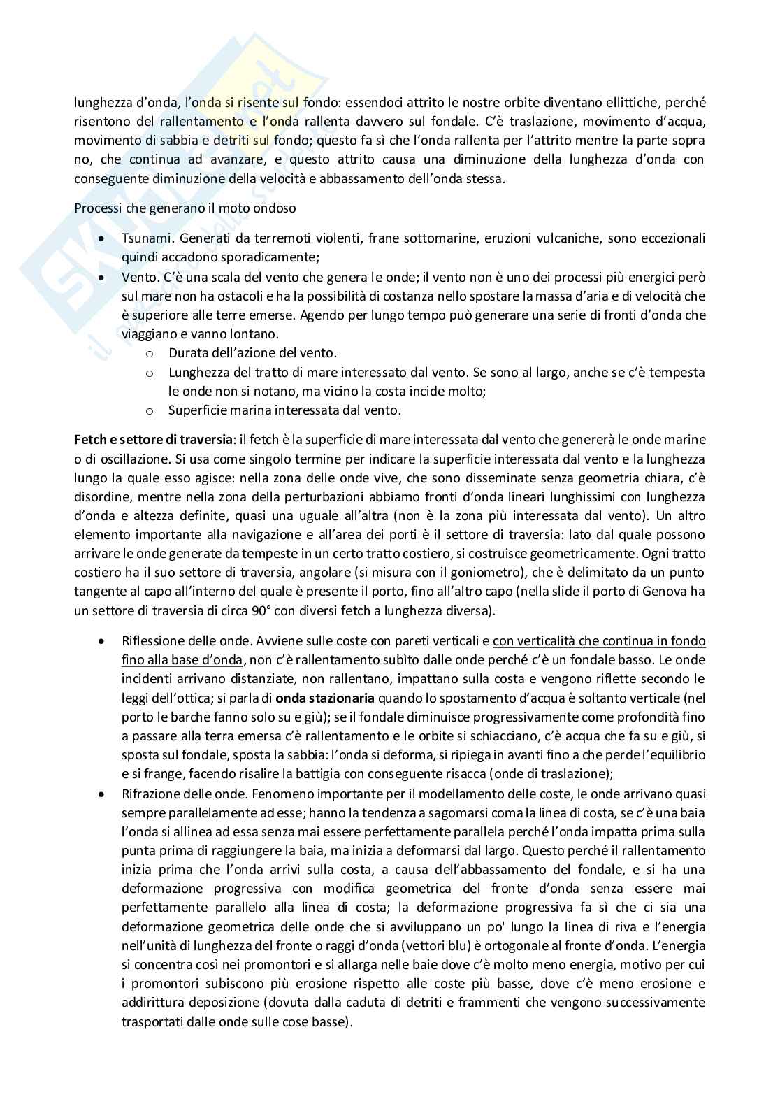 Riassunto esame Geomorfologia e geologia ambientale, Prof. Del Monte Maurizio, libro consigliato Le forme del rilievo, Ciccacci Pag. 21