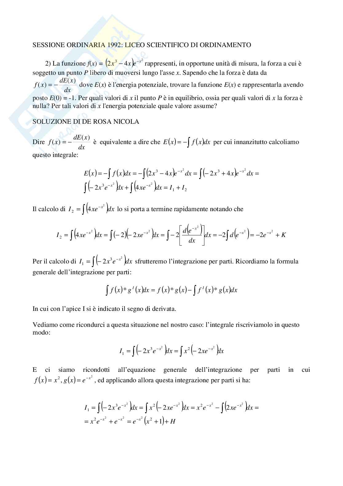 1992 - problema 2 ordinamento Pag. 1