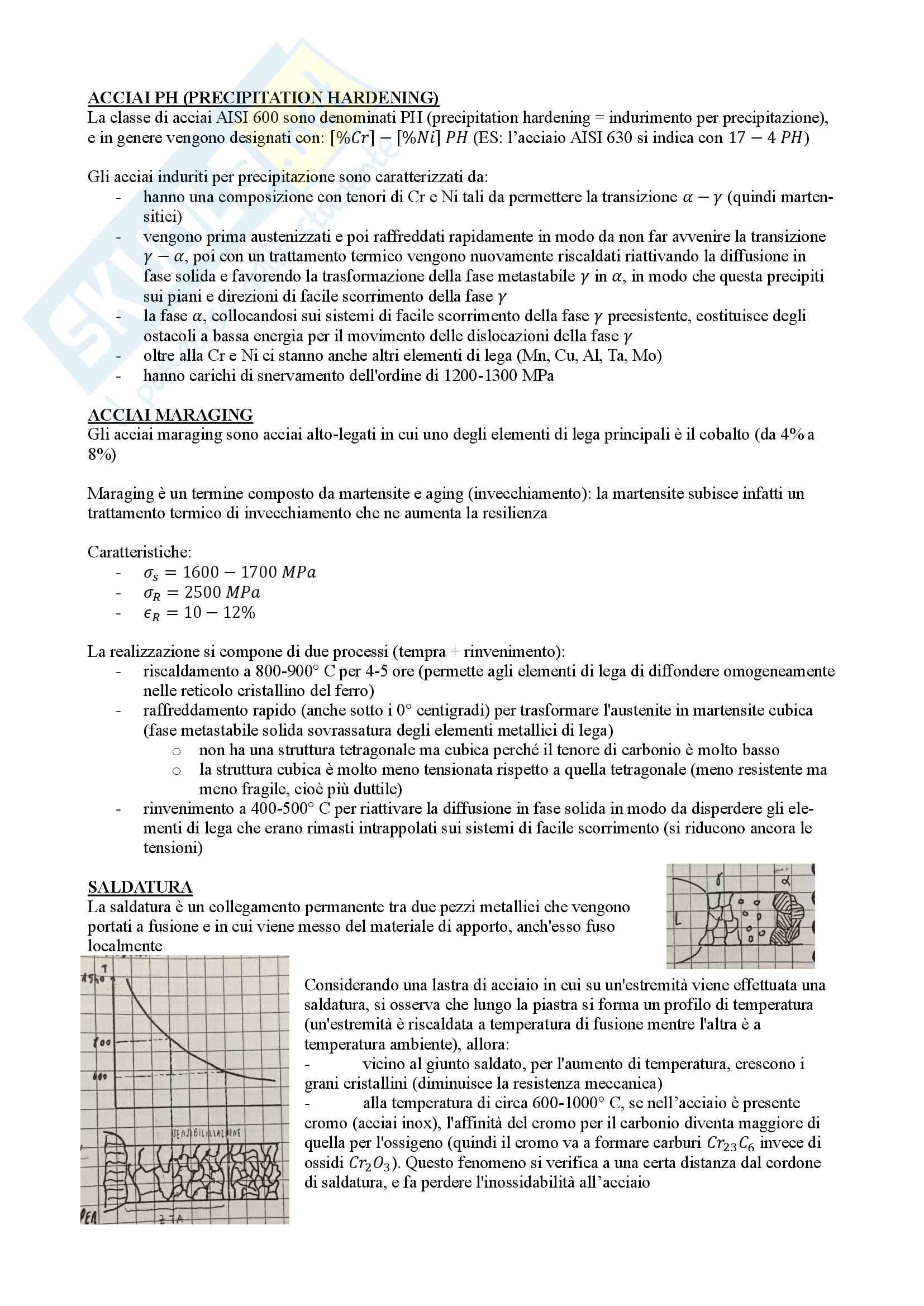 Scienza e tecnologia dei Materiali appunti Pag. 111
