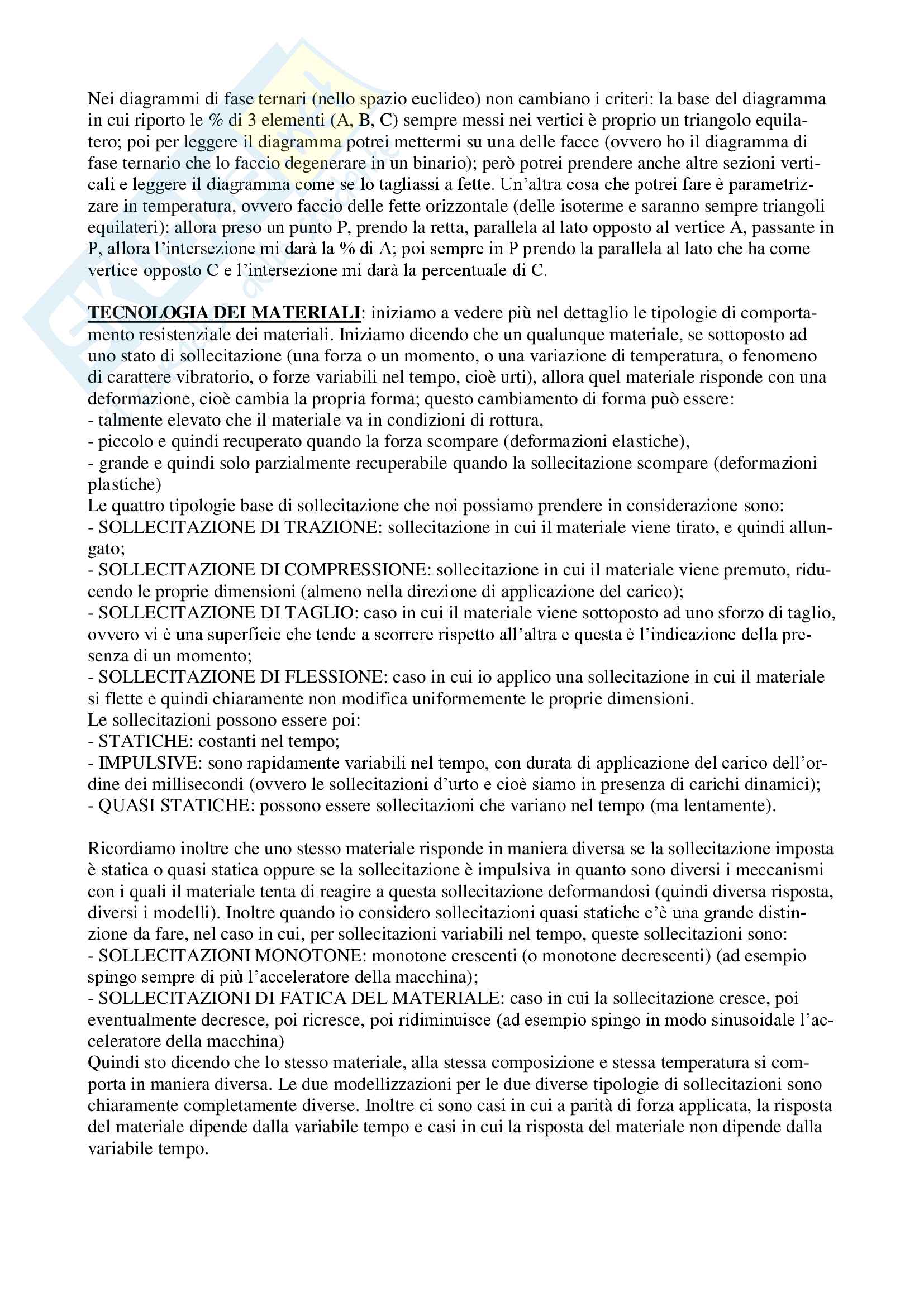 Scienza e tecnologia dei Materiali appunti Pag. 41