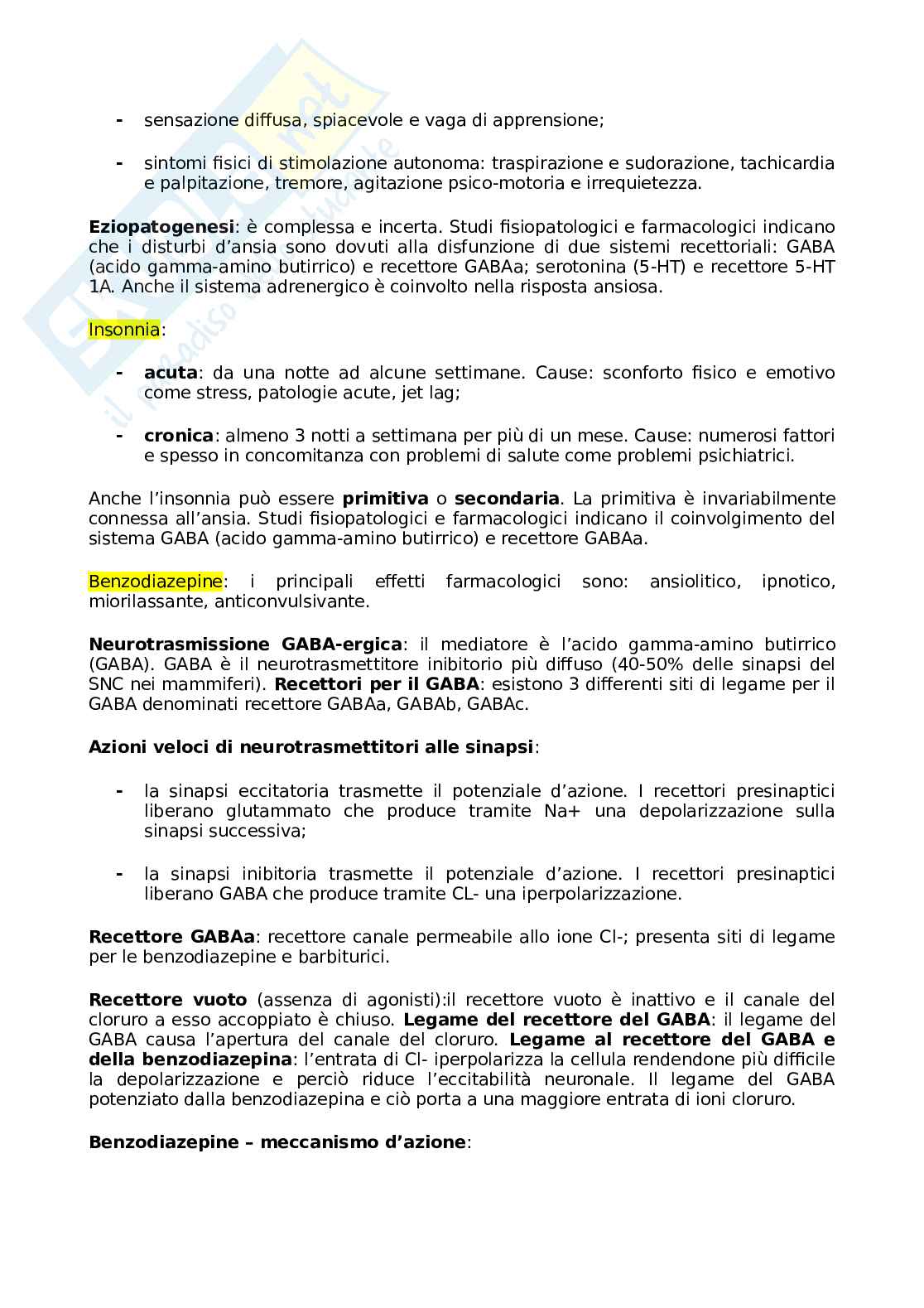 Tossicologia e Doping Pag. 46