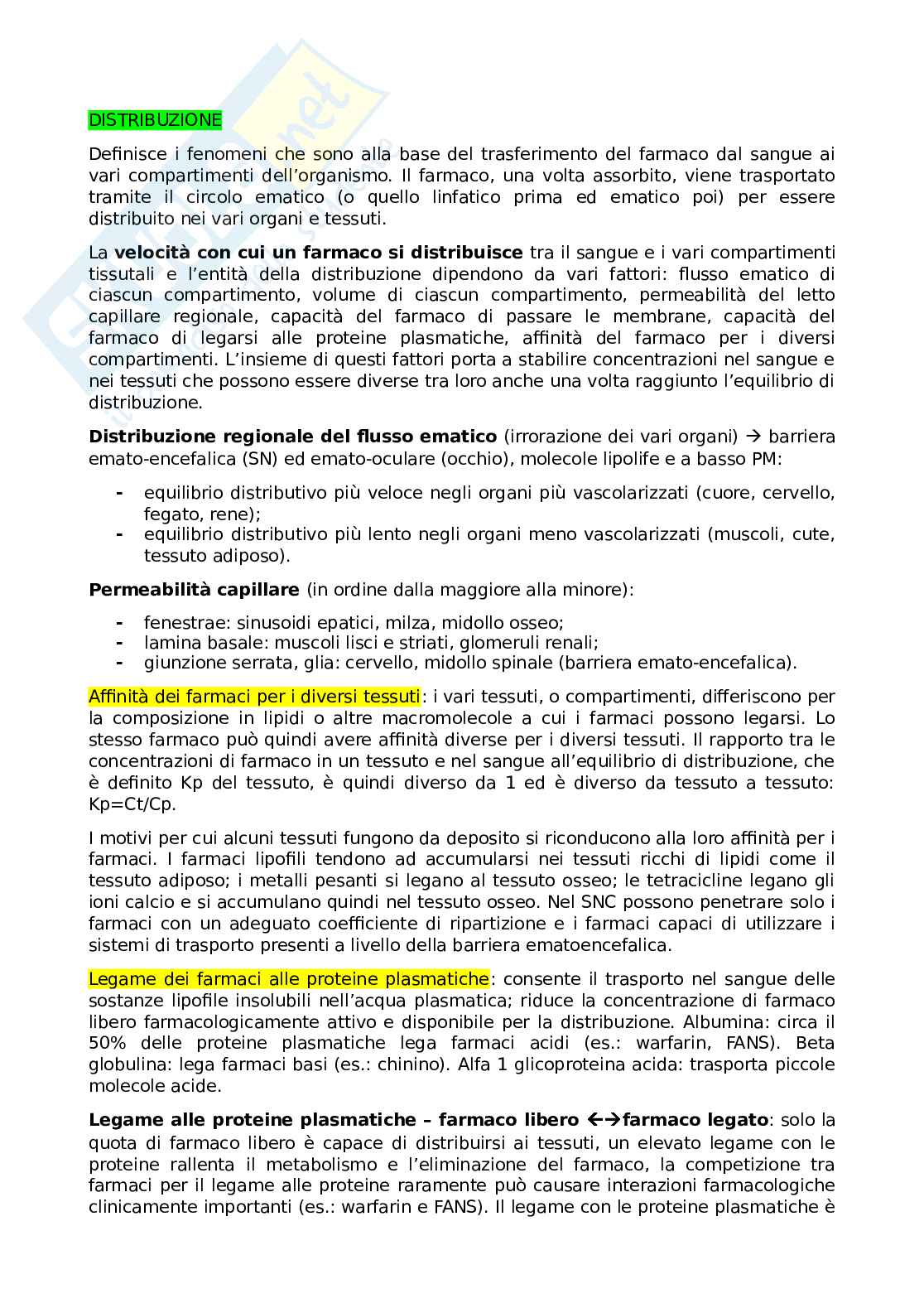 Tossicologia e Doping Pag. 6