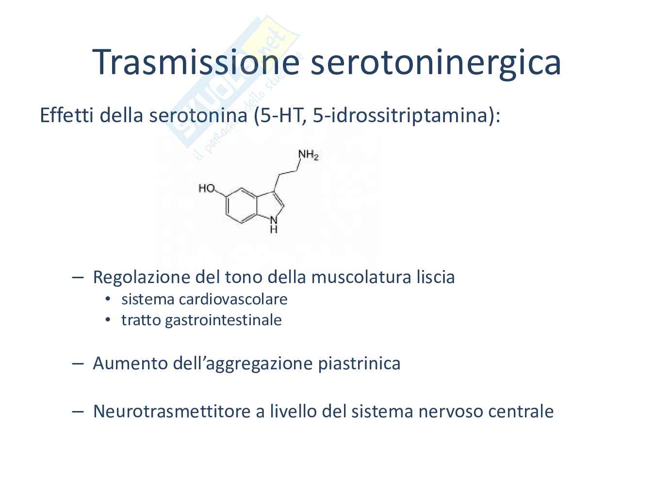 Sistema serotoninergico Pag. 1
