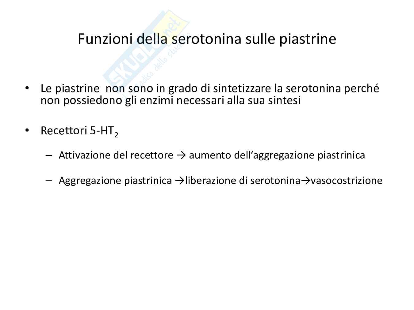 Sistema serotoninergico Pag. 16