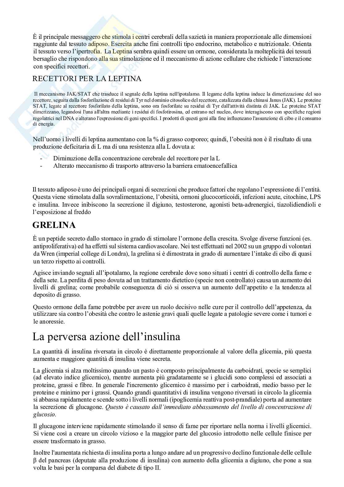 Appunti Biochimica - seconda parte  Pag. 6