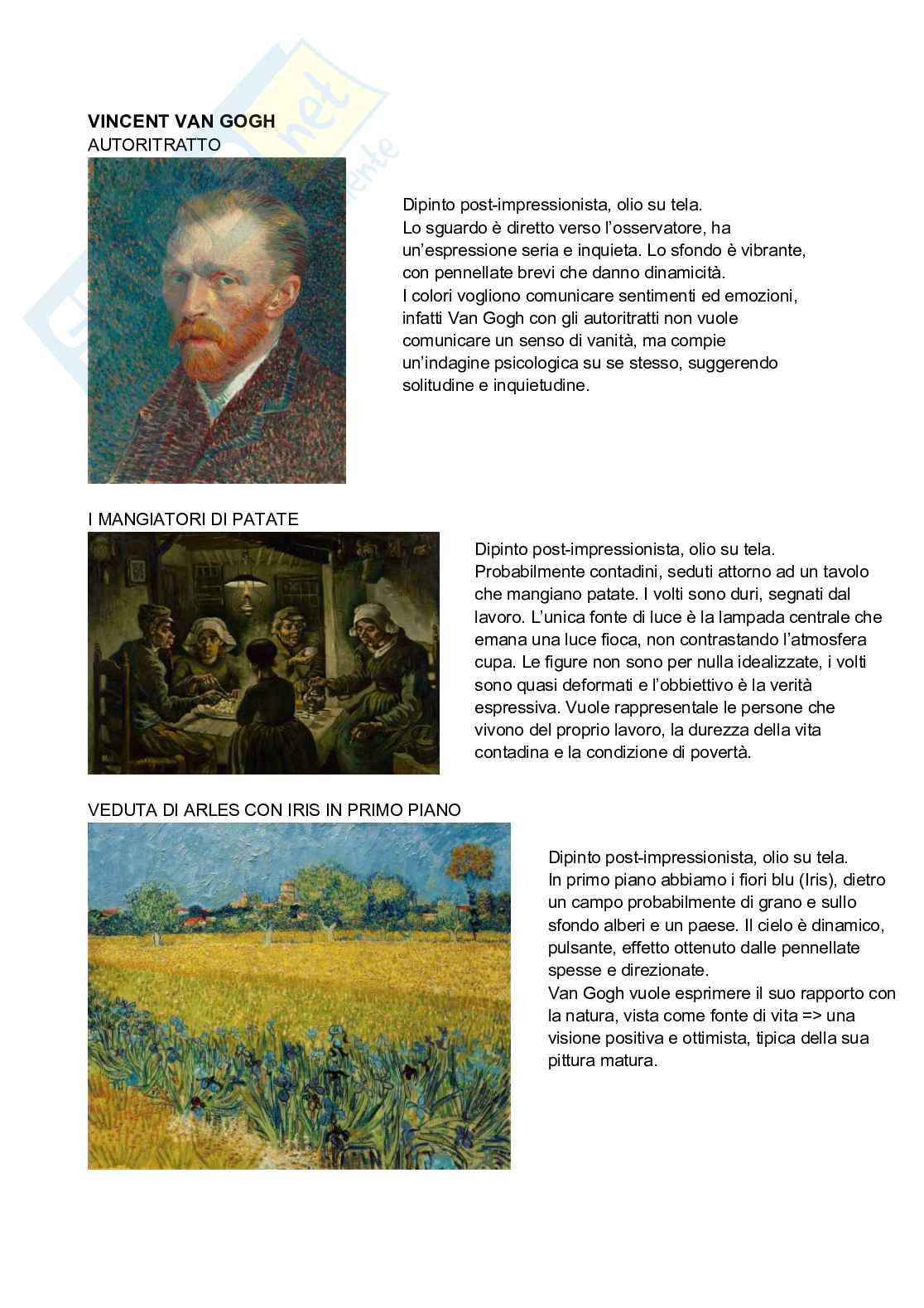 Appunti di Storia dell'arte - Seconda parte Pag. 1