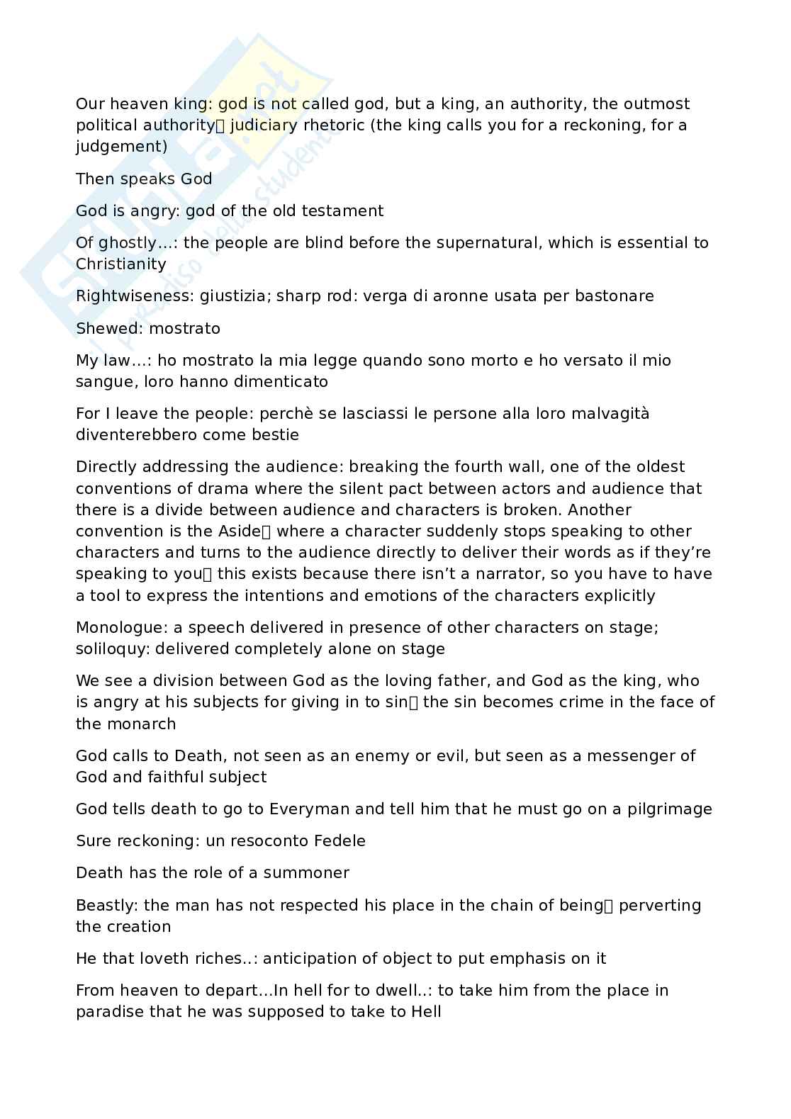 Appunti di Letteratura inglese Pag. 11