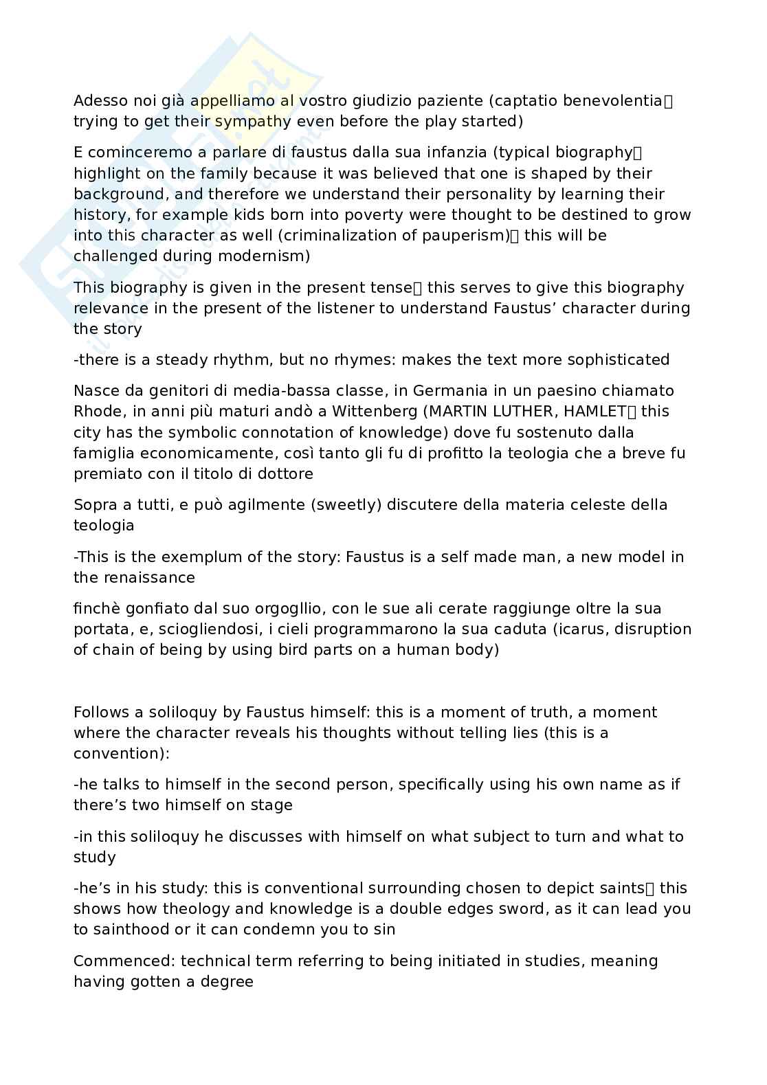 Appunti di Letteratura inglese Pag. 16