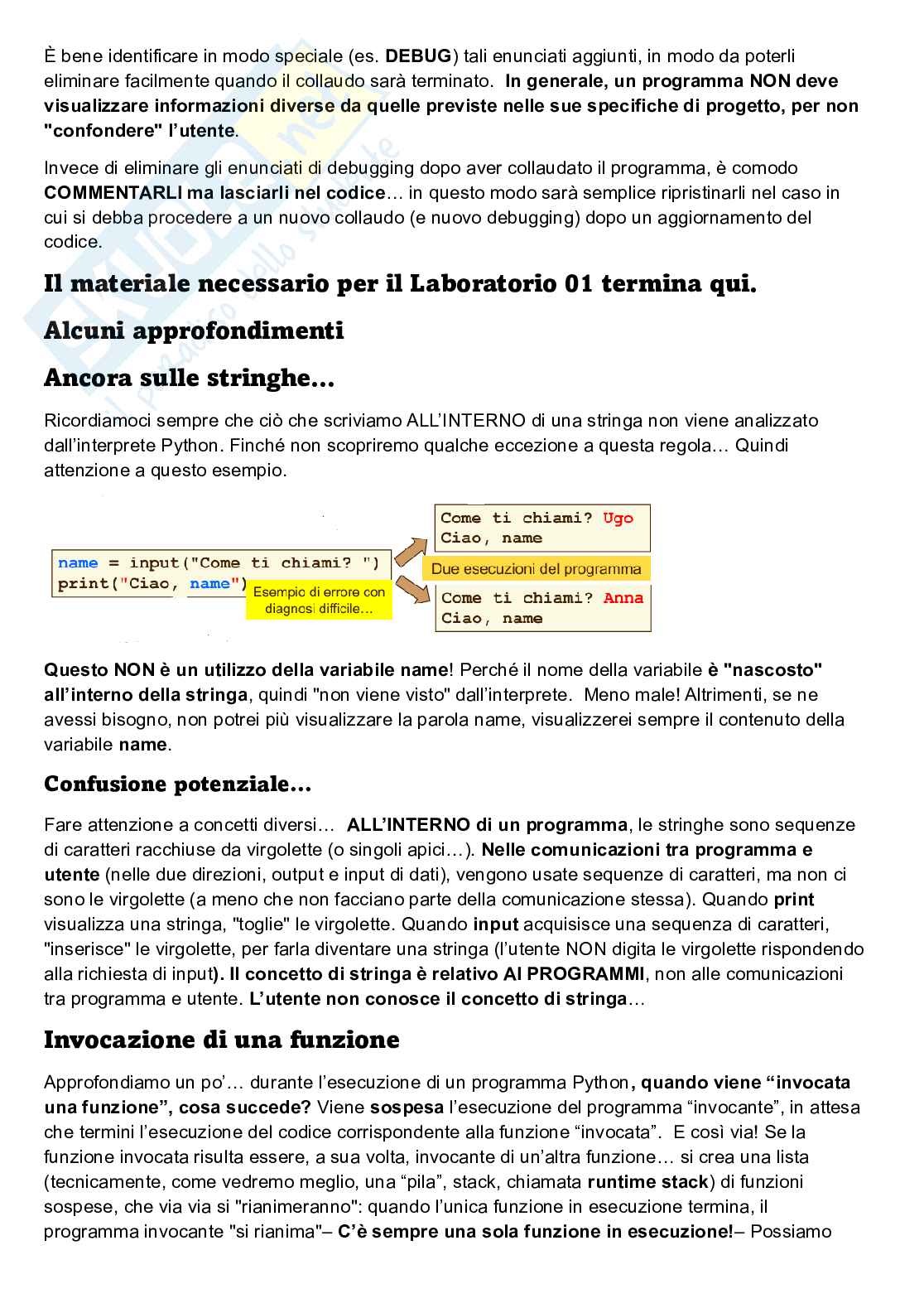 Appunti di Elementi di informatica e programmazione Pag. 16