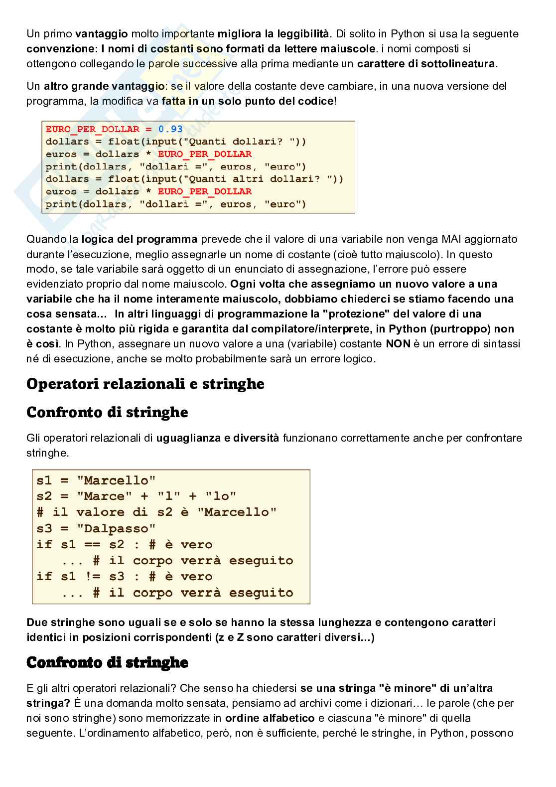 Appunti di Elementi di informatica e programmazione Pag. 36