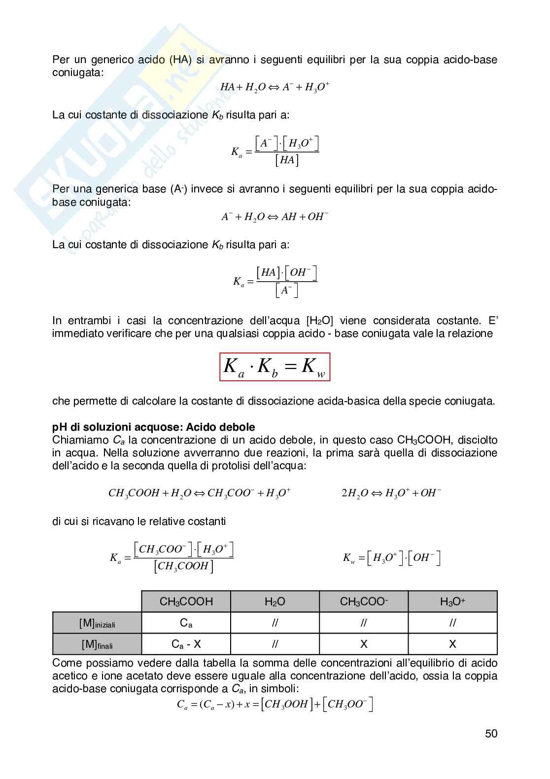Riassunto esame Chimica generale e inorganica, Prof. Quaranta Giuseppe, libro consigliato Fondamenti di chimica , Paolo Silvestroni Pag. 51