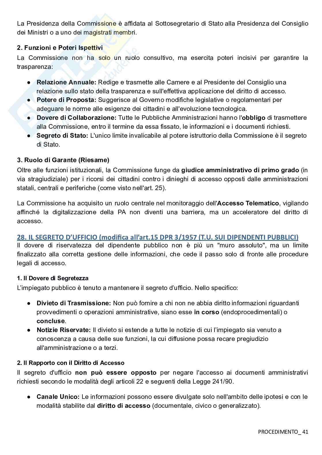 Diritto amministrativo per Concorsi pubblici aggiornato al 2026 Pag. 41