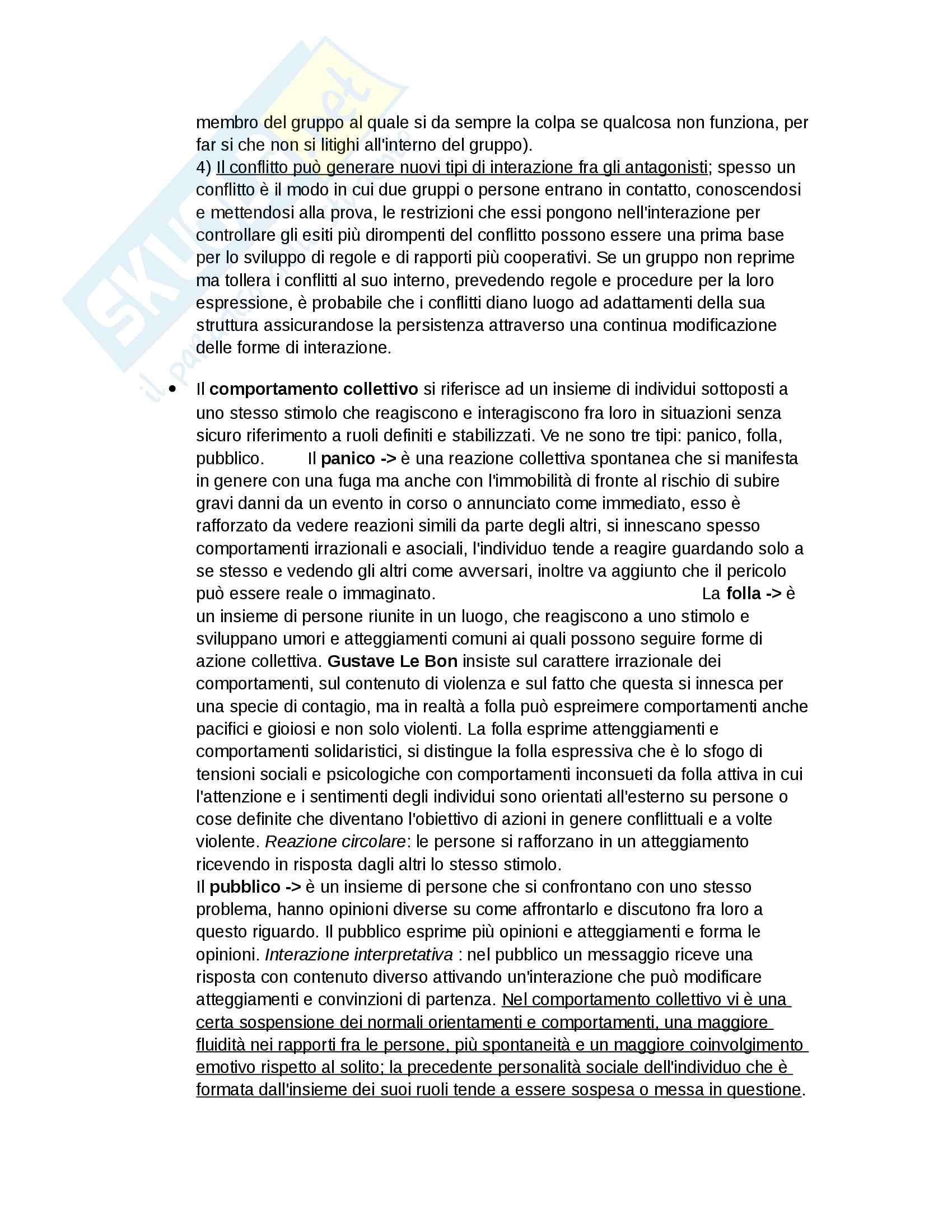 Corso di sociologia Pag. 6