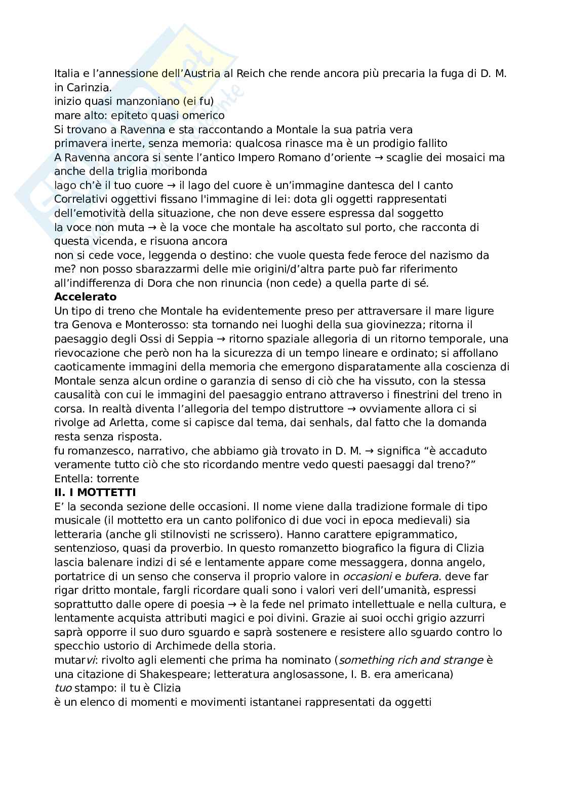 Lezioni di letteratura italiana contemporanea Pag. 46
