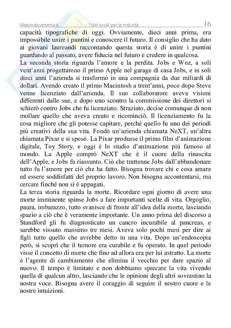 Temi svolti per la maturità (ebook) Pag. 16