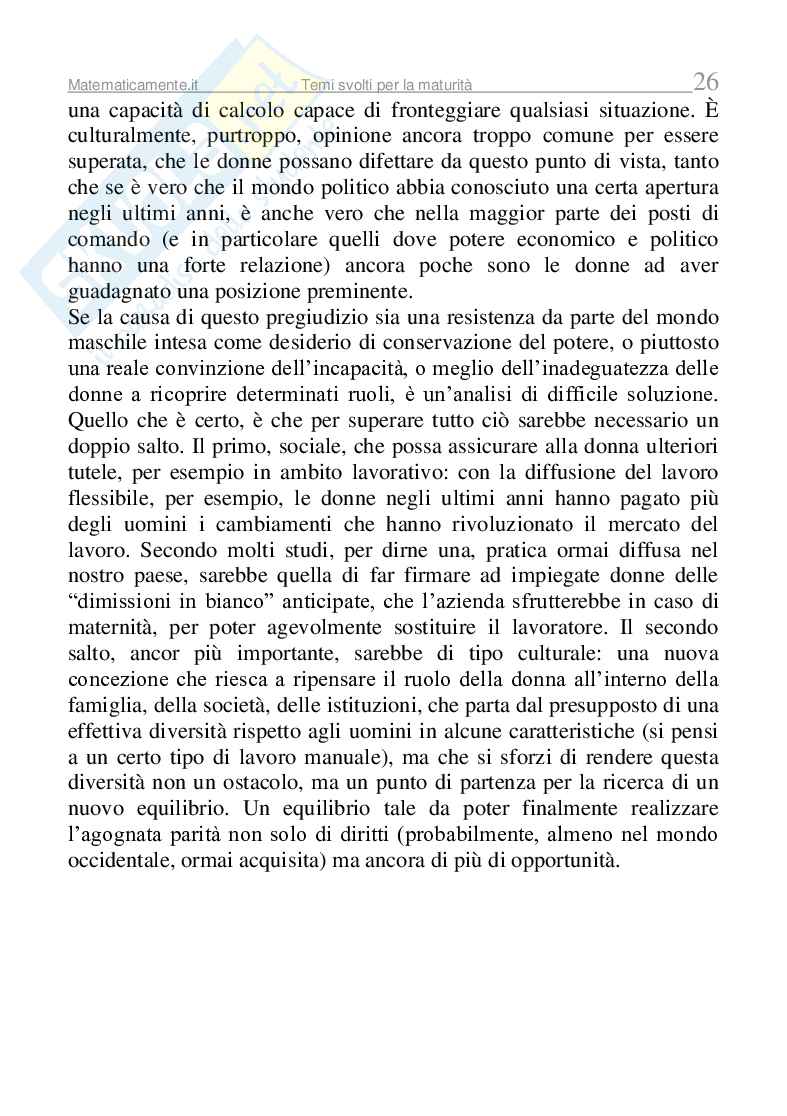 Temi svolti per la maturità (ebook) Pag. 26