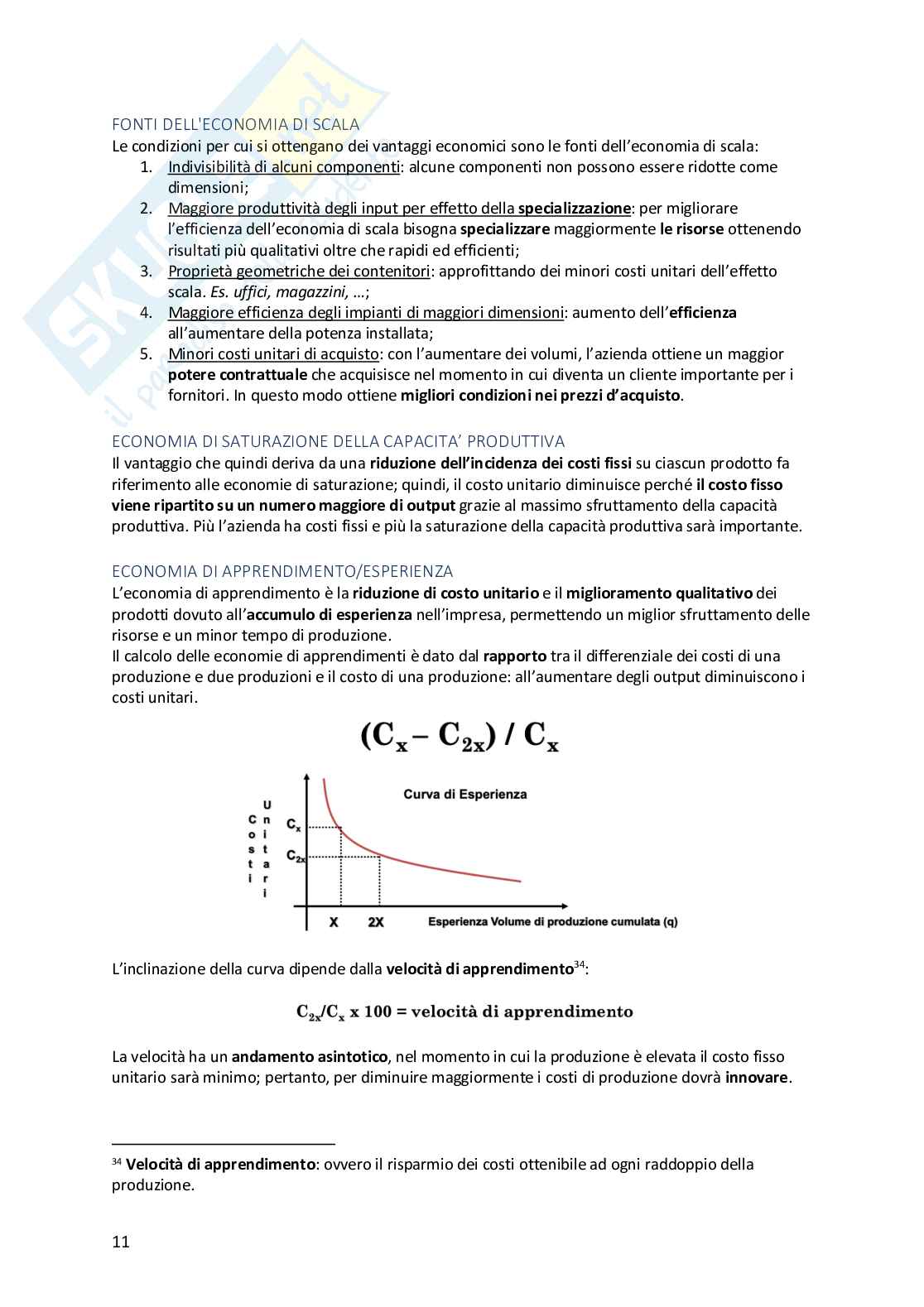 Appunti Economia aziendale - secondo modulo Pag. 11