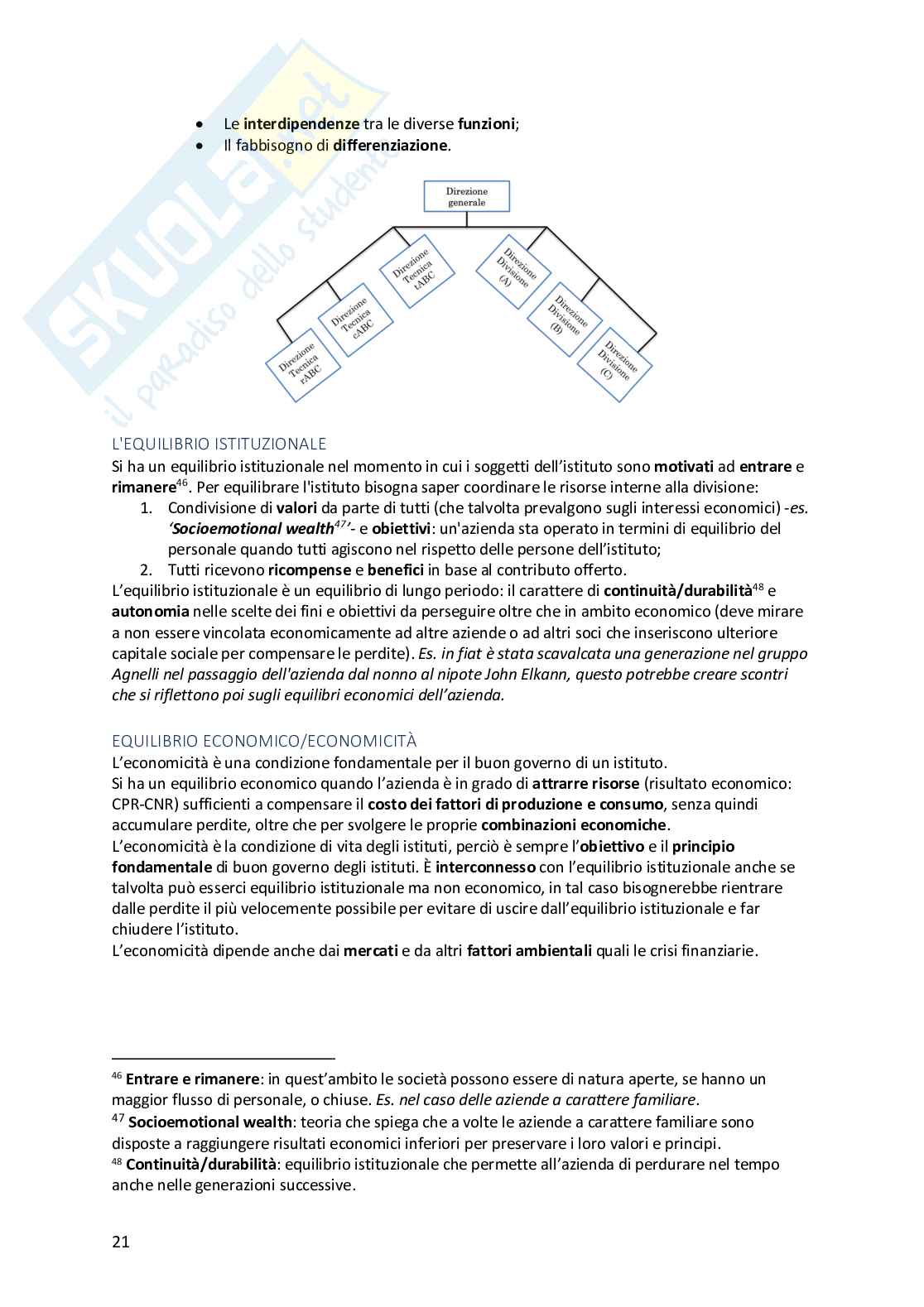 Appunti Economia aziendale - secondo modulo Pag. 21
