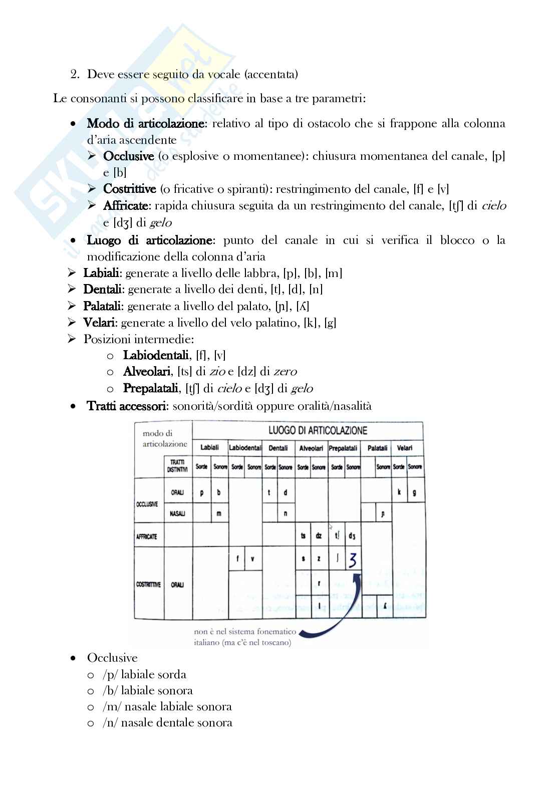 Appunti completi di Istituzioni di Storia della Lingua italiana Pag. 6