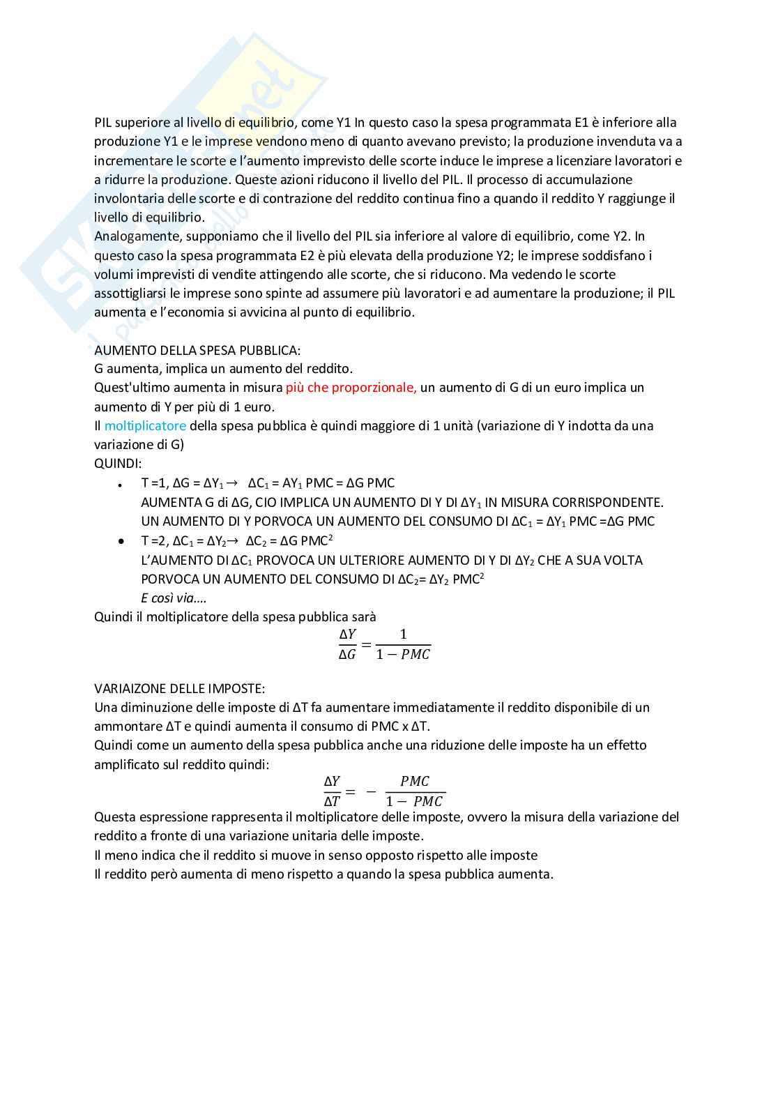 Riassunto esame Macroeconomia, Prof. Moro Alessio, libro consigliato Macroeconomia Zanichelli 6°Edizione, N.Gregory Mankiw, Mark P.Taylor Pag. 61