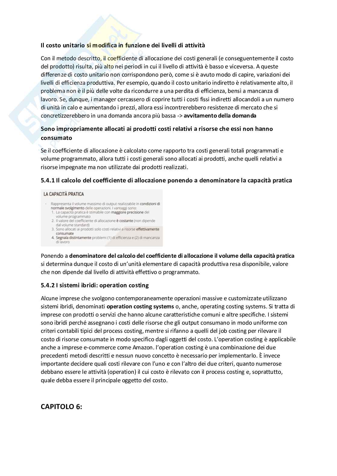 Programmazione e controllo - Appunti Pag. 46